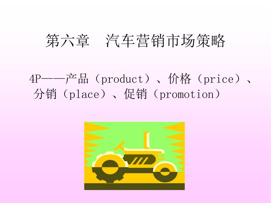 六章汽车营销市场策略_第1页