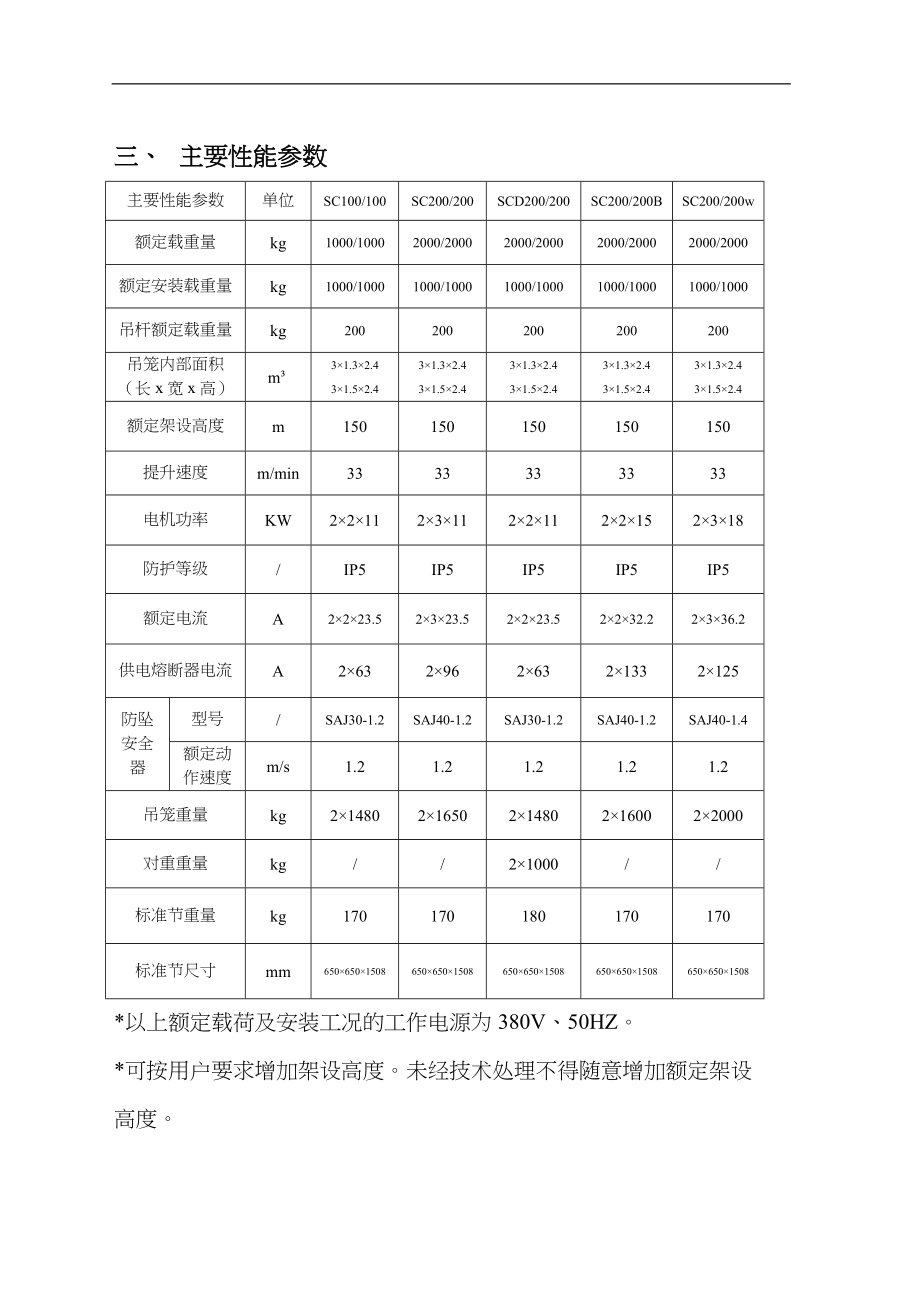 SC200200型施工升降机使用说明书_第3页