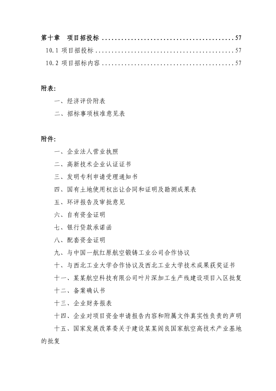 航空发动机叶片数字化精加工生产线项目资金申请报告报发改委稿_第3页