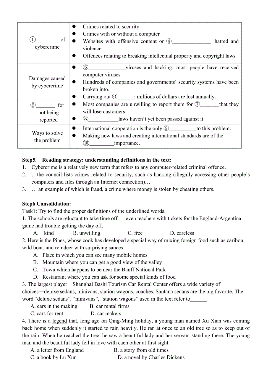 M10Unit4Reading导学案_第3页