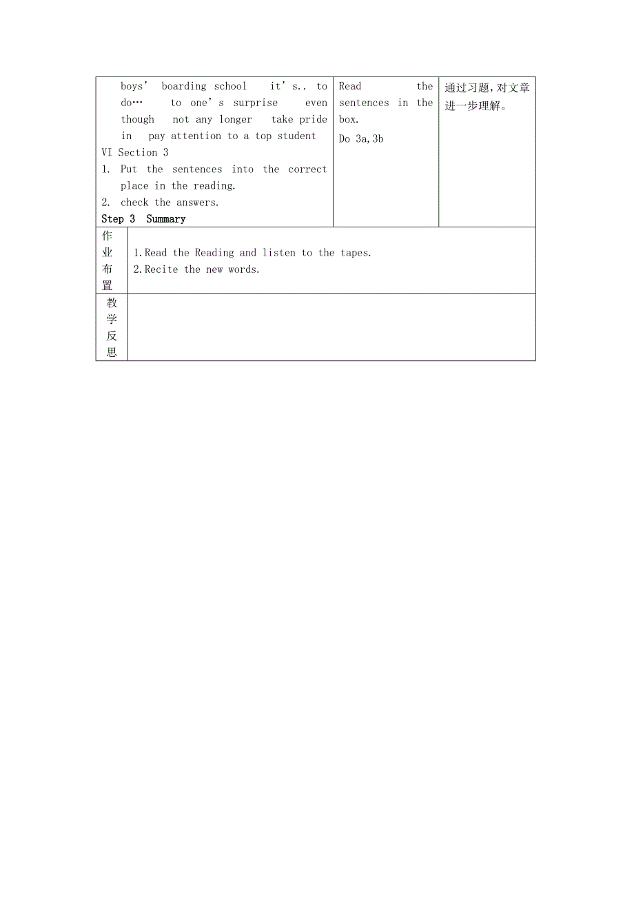 Unit4Iusedtobeafraidofthedark表格式教案5_第2页