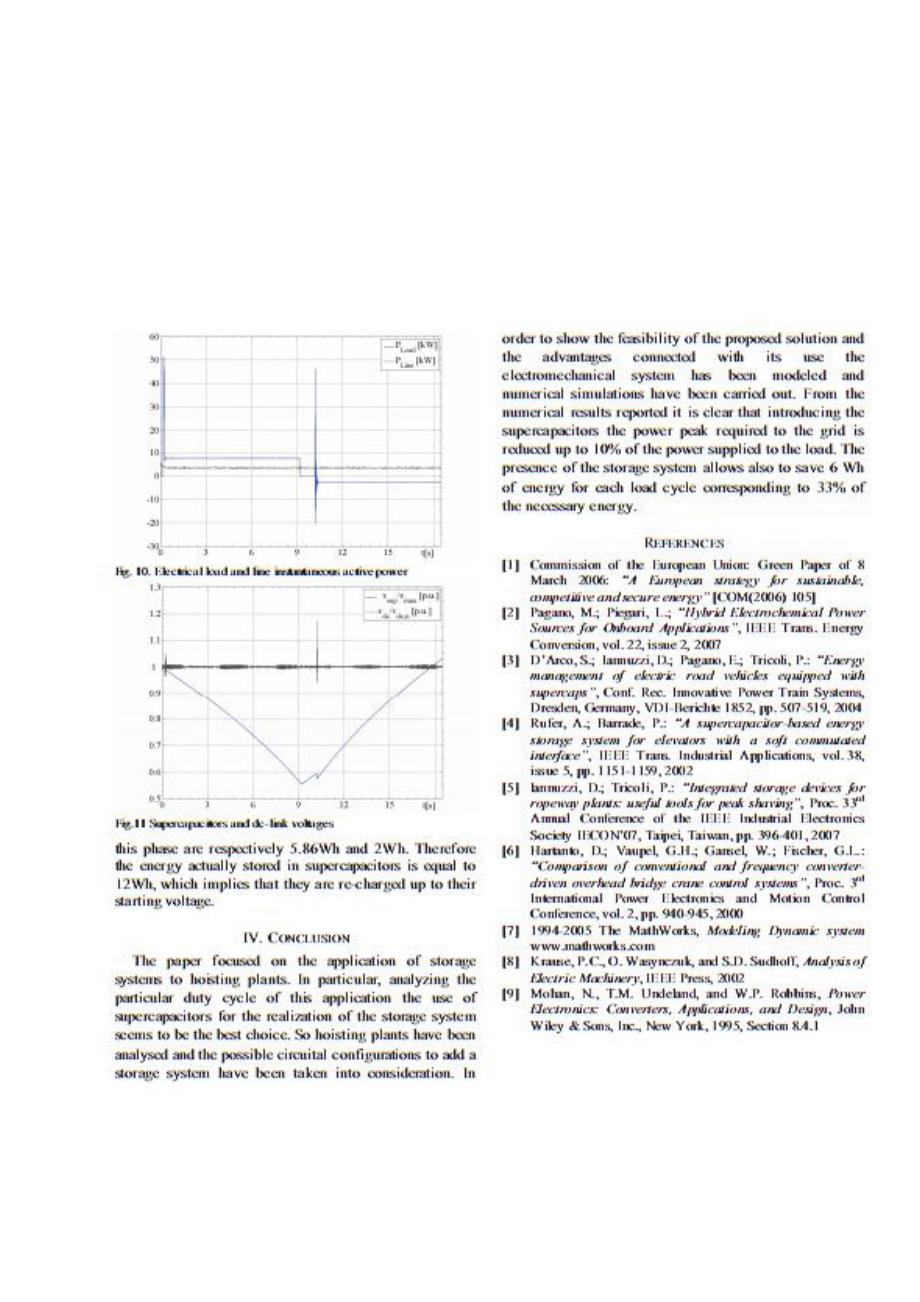 外文翻译--使用超级电容器为桥式起重机节能_第4页