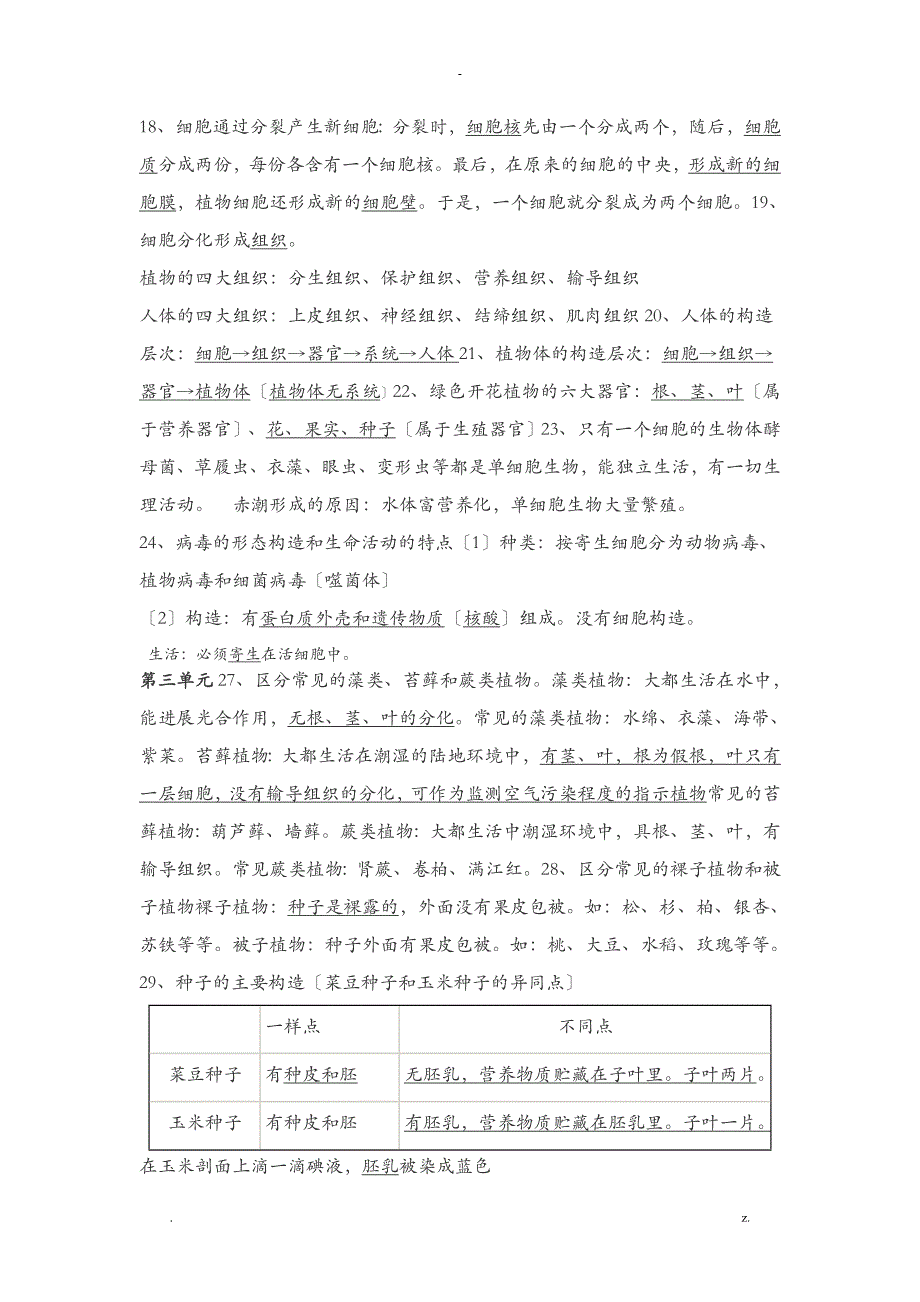 初中生物会考复习资料人教版_第3页