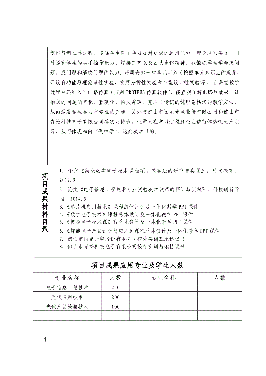 李荣学+高职电子类专业学生创新能力人才培养模式的研究与实践结题报告书.doc_第4页