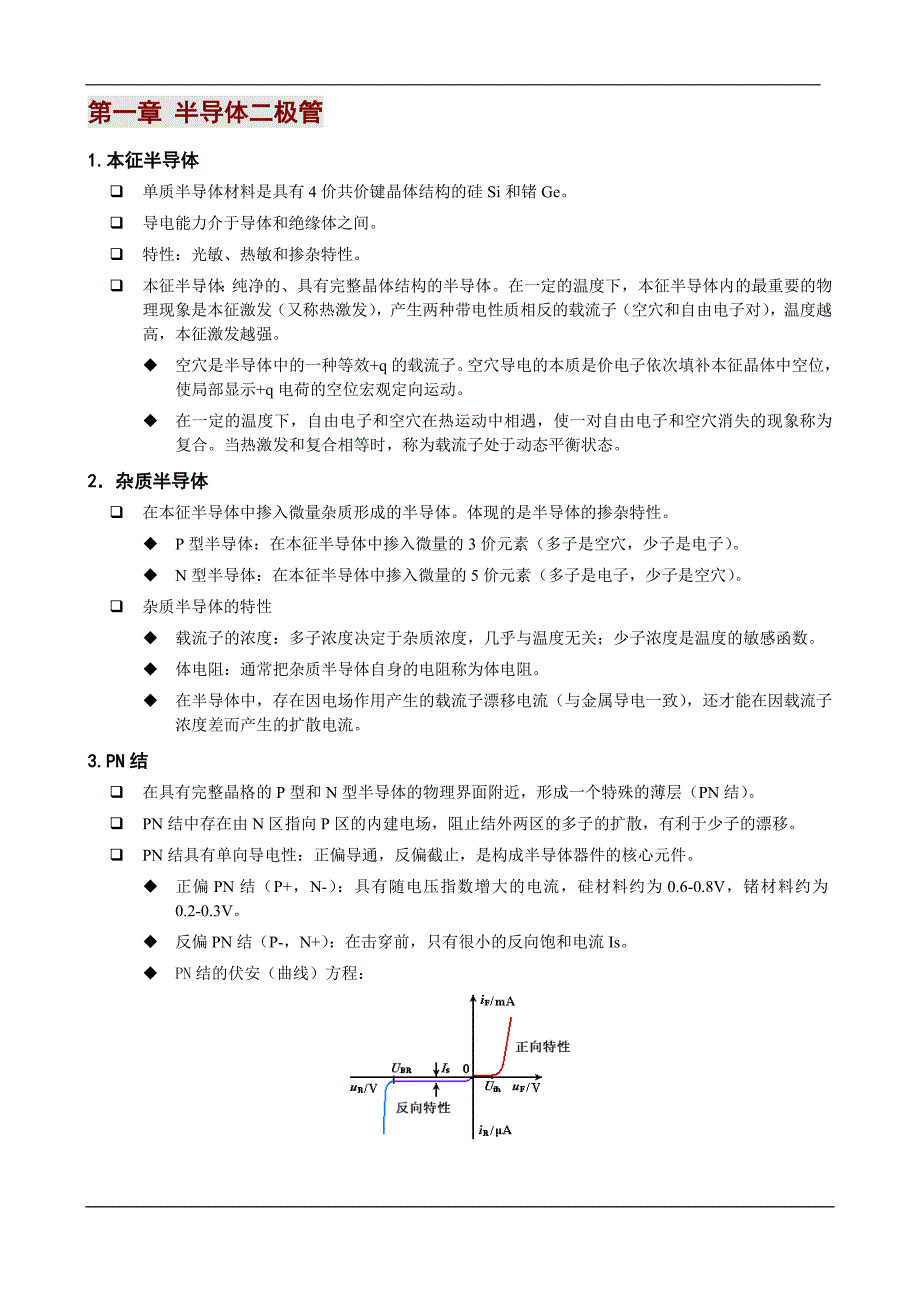 模拟电子技术基础-知识点总结.doc_第1页