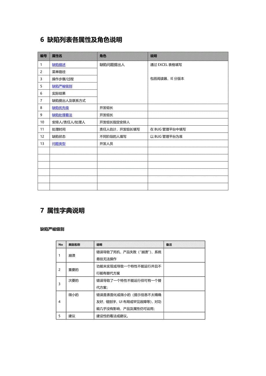 项目缺陷管理流程(20140108)_第5页