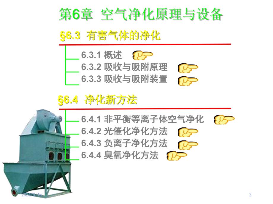 空气净化原理与设备课件_第2页