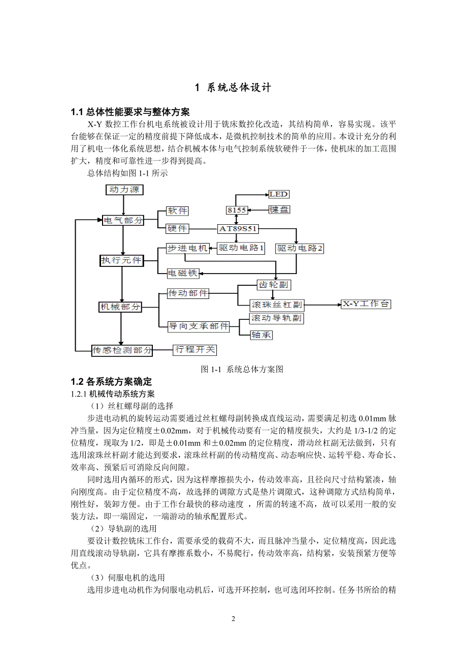 专业课程设计-机电一体化系统设计-2014模板.doc_第4页