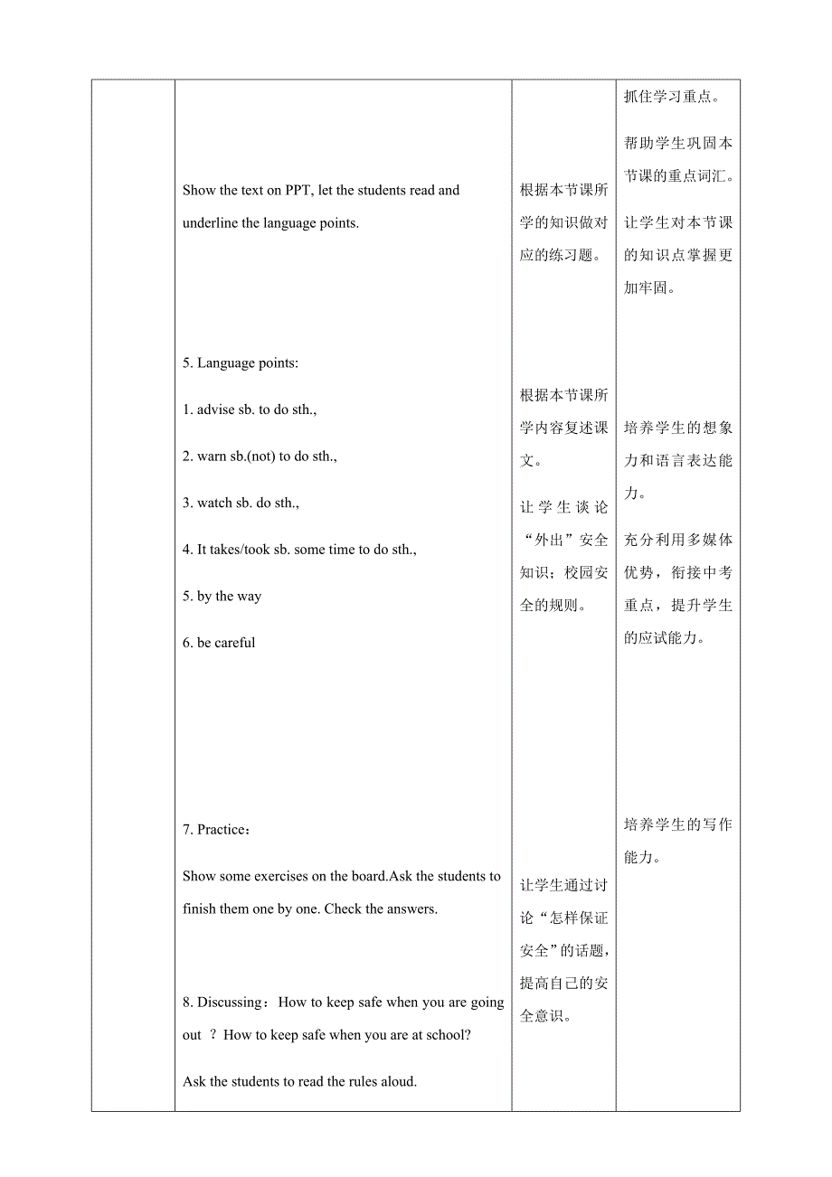 冀教版九年级英语Lesson18教学设计.docx_第3页