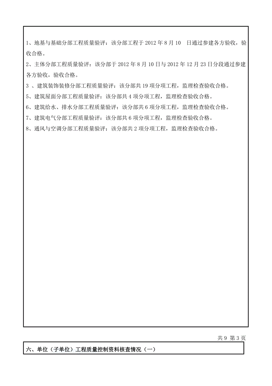 商业广场工程质量监理评估报告_第4页