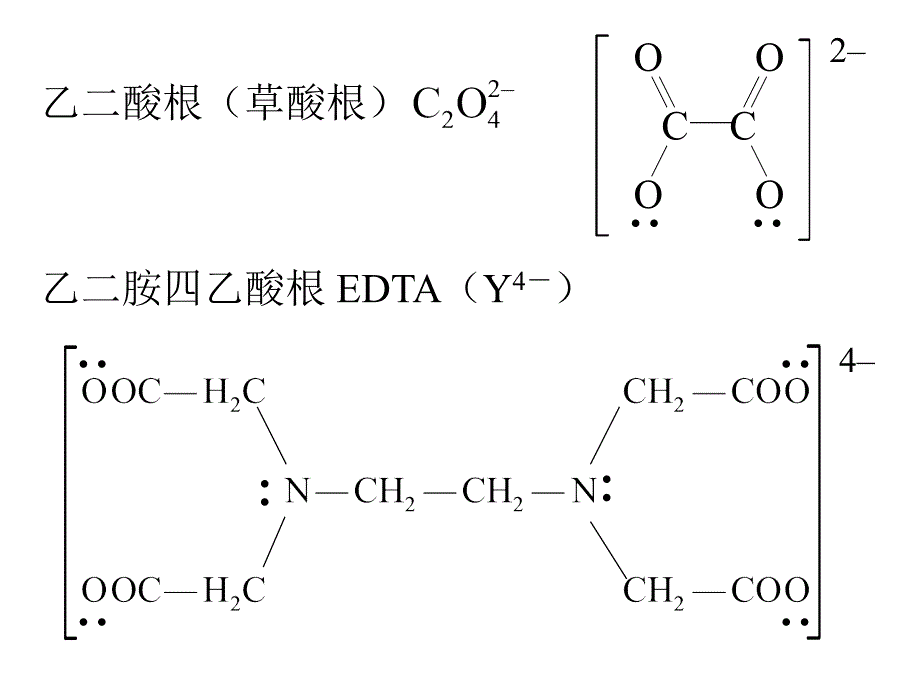 普通化学：第八章 配位化合物_第5页