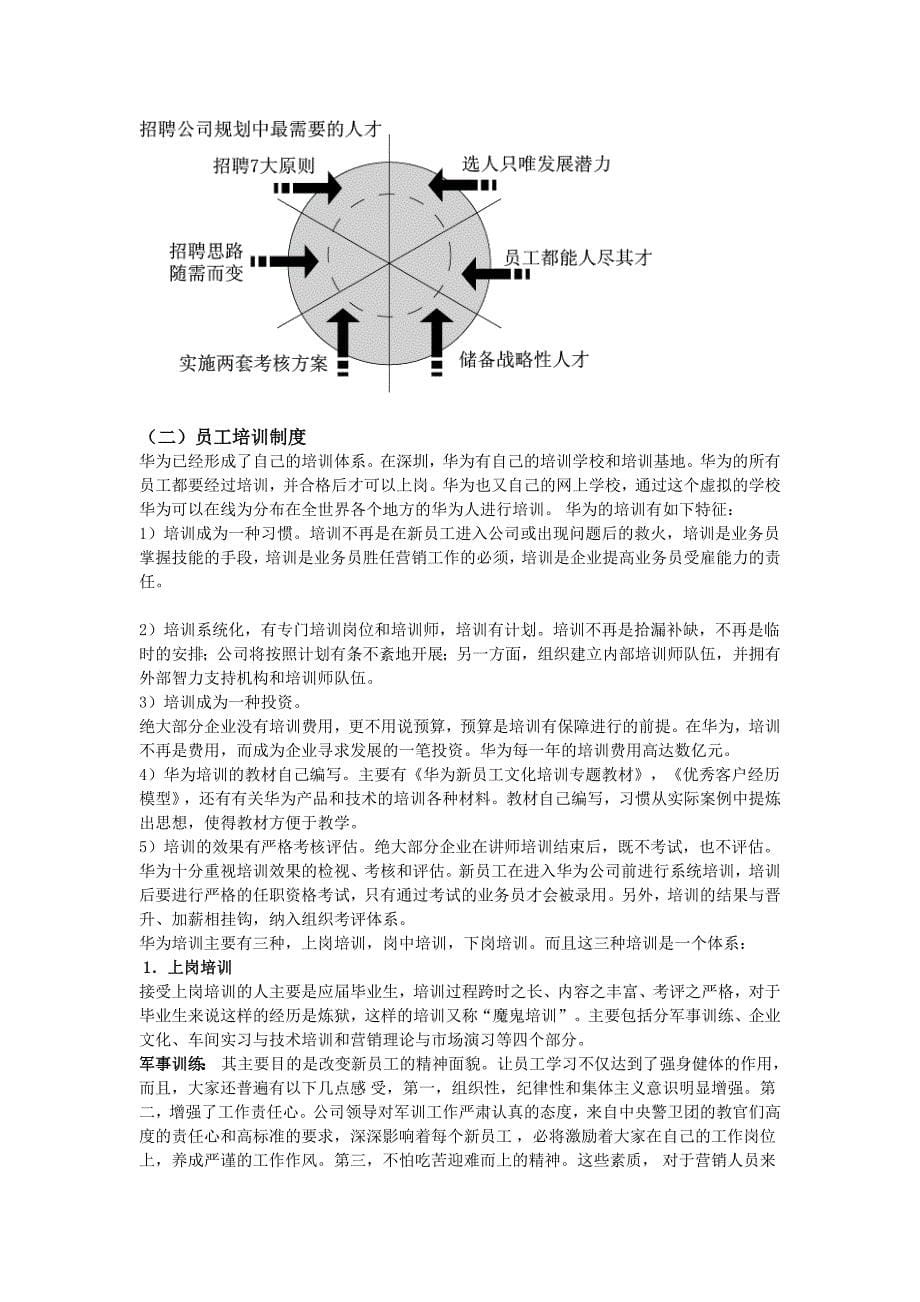 华为公司分析人力资源管理精品_第5页