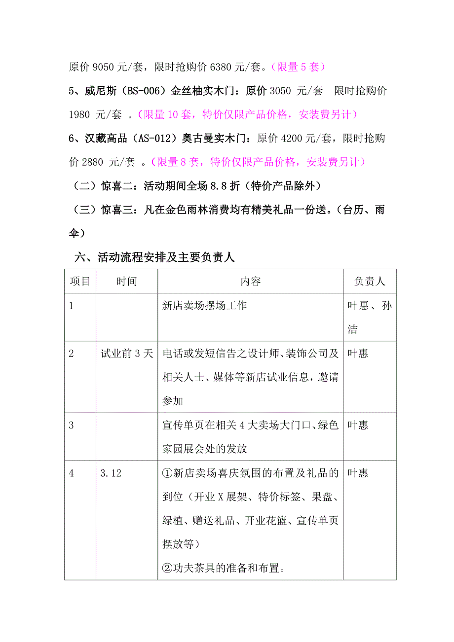 富安居店开业活动方案_第2页