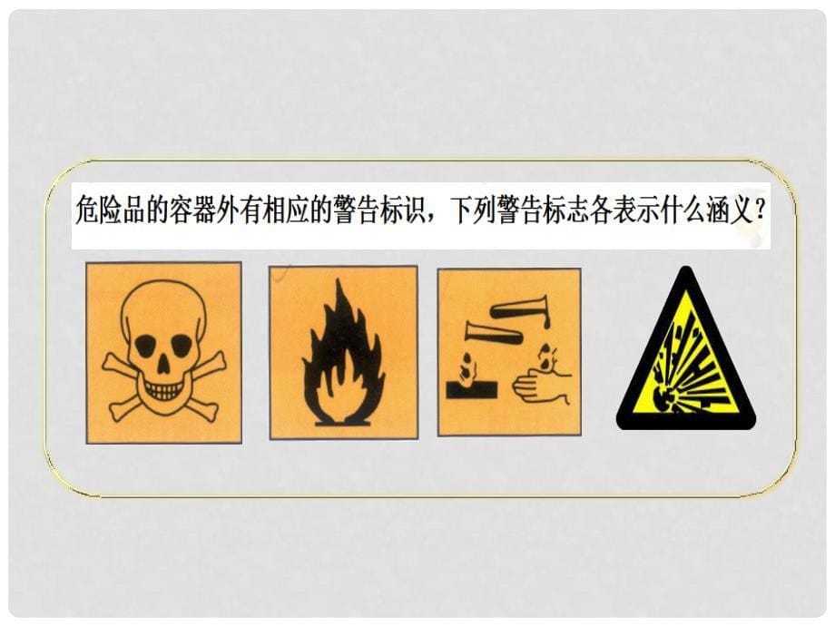 九年级化学上册 第1单元 步入化学殿堂 到实验室去 化学实验基本技能训练（一）课件3 （新版）鲁教版_第5页