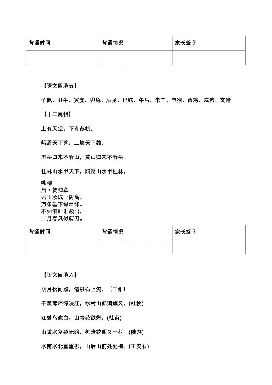 小学语文课本中的日积月累.doc_第5页