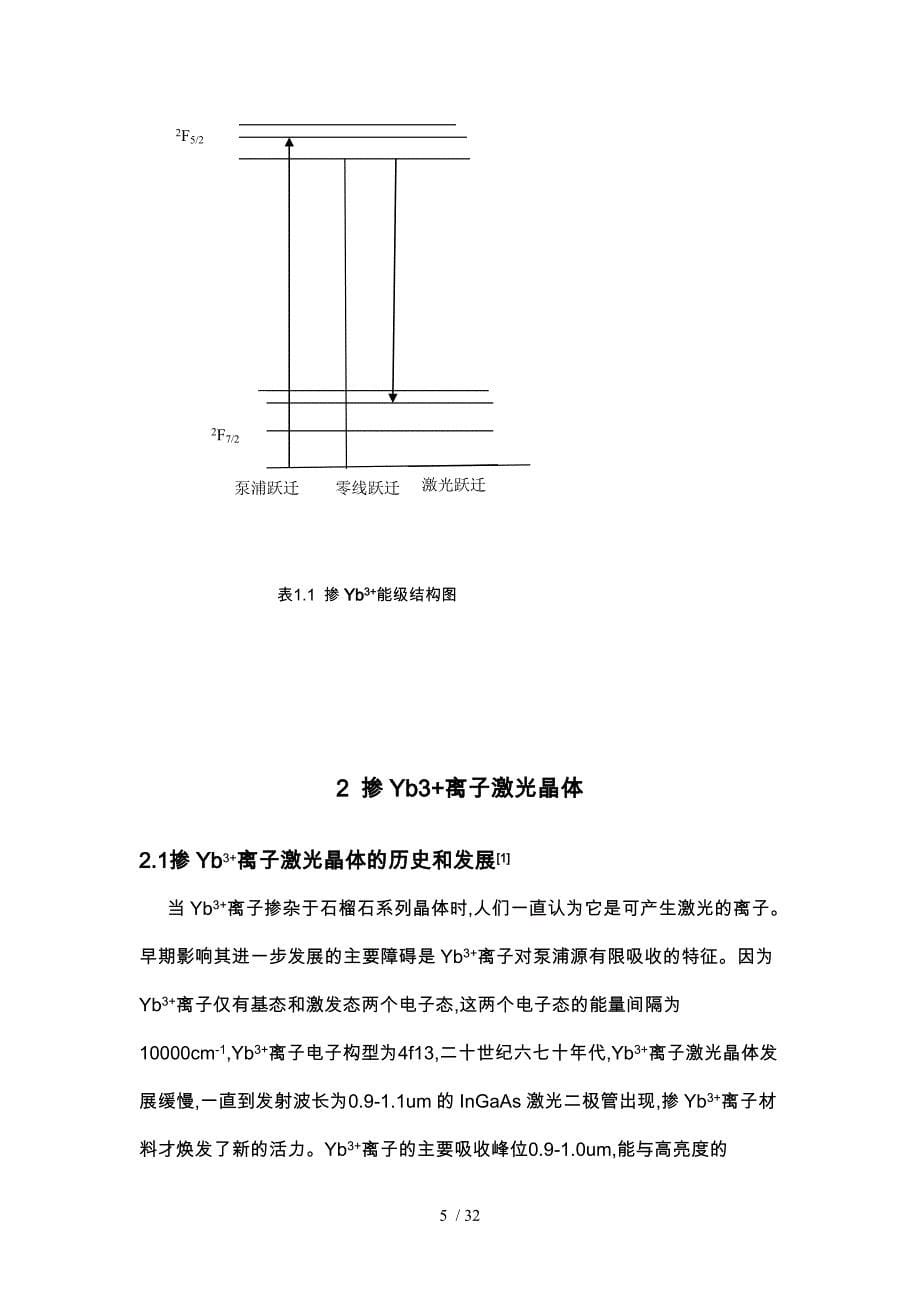 利用锁模技术产生的超短脉冲固体激光器研究进展_第5页