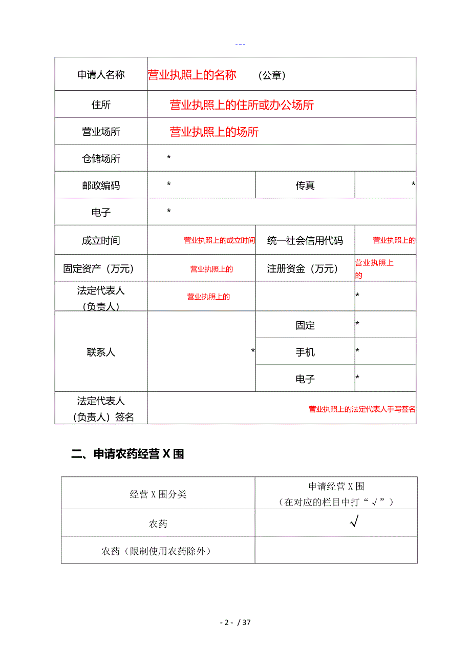 安徽省农药经营许可证申请材料参考模板_第4页