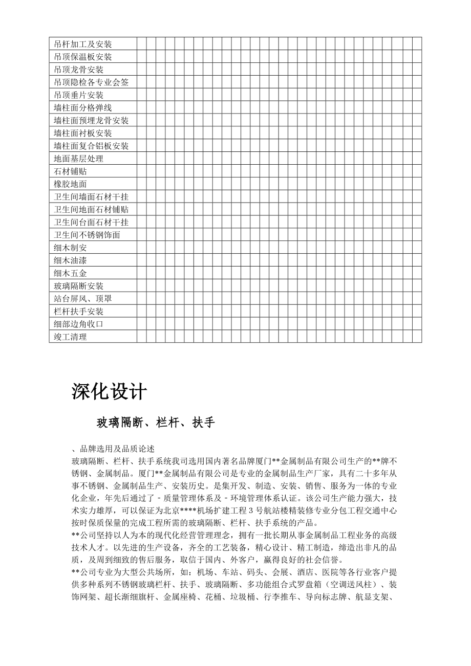 北京某机场交通中心内装修施工组织设计方案_第2页