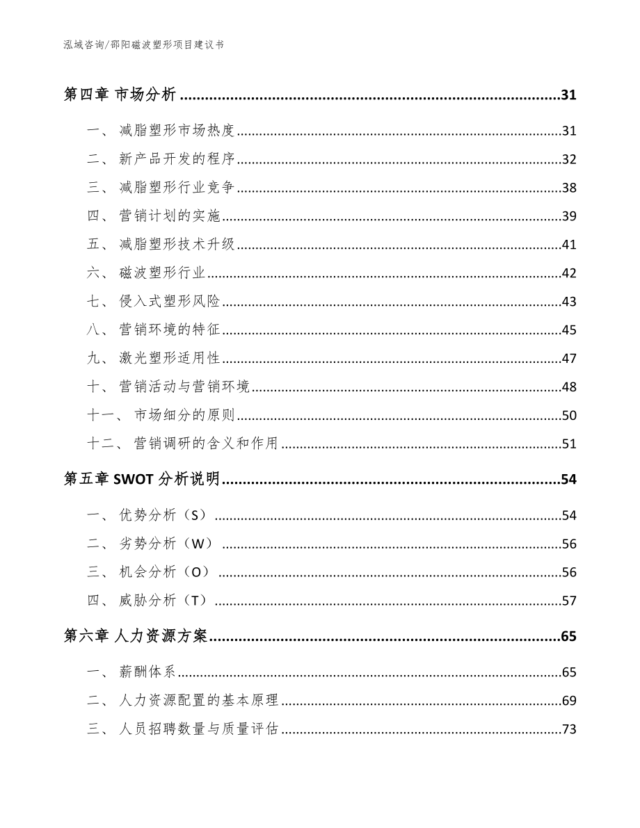 邵阳磁波塑形项目建议书_第2页