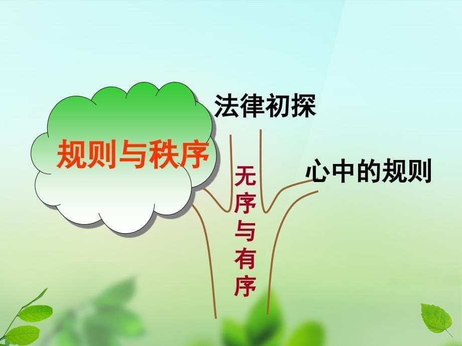 河北省唐山市2022年秋七年级政治下册第六课规则种种课件教科版_第5页