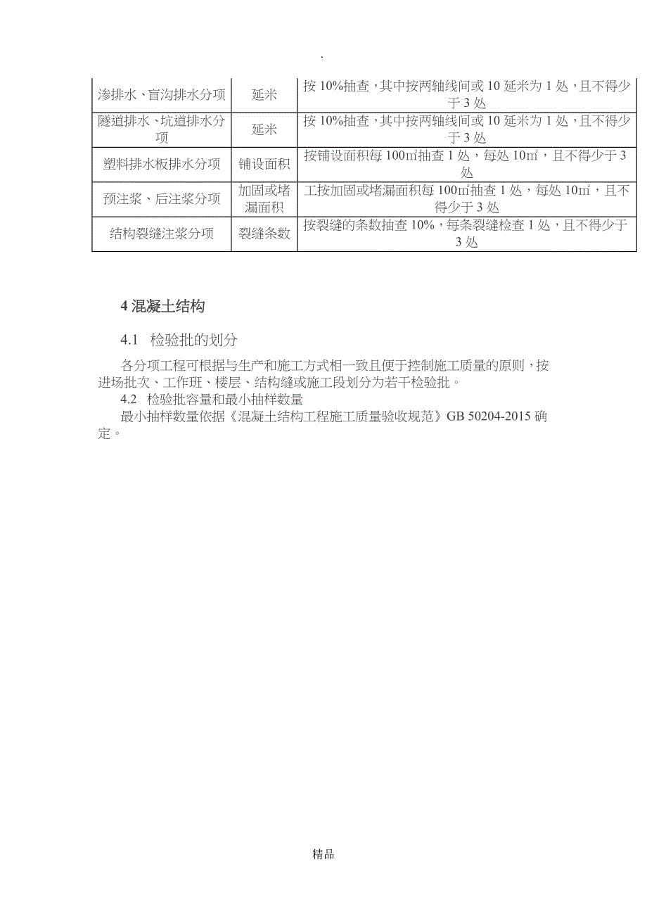 检验批划分及容量_第5页