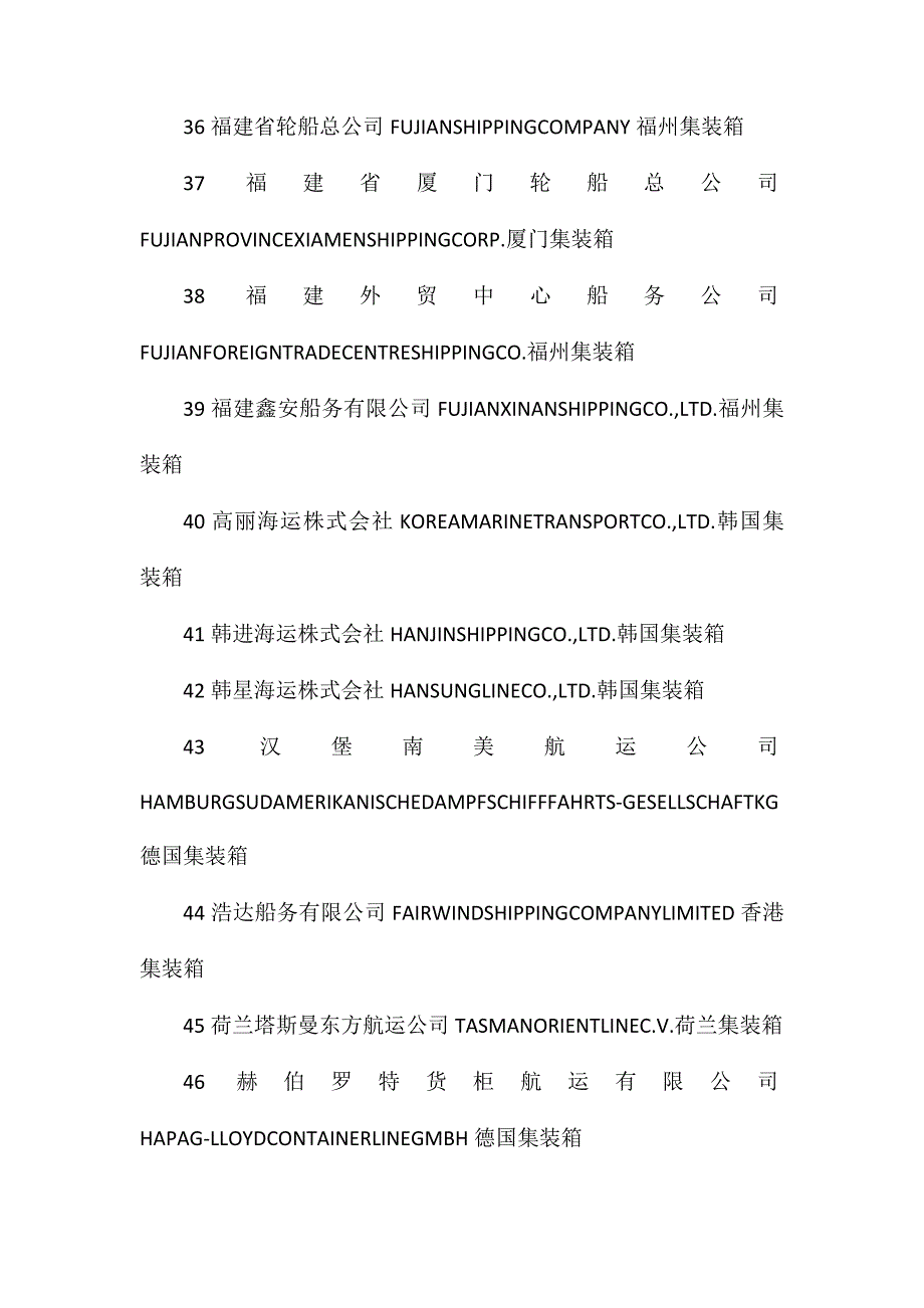 世界所有知名船务公司_第4页