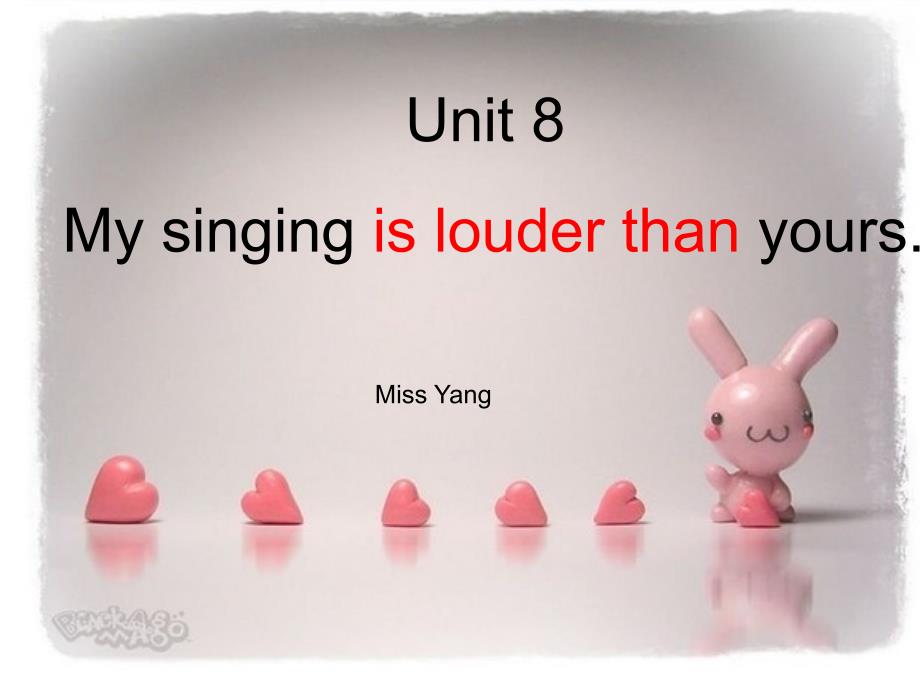 湘少版六上Unit 8 y singing is louder than yoursppt课件2_第1页