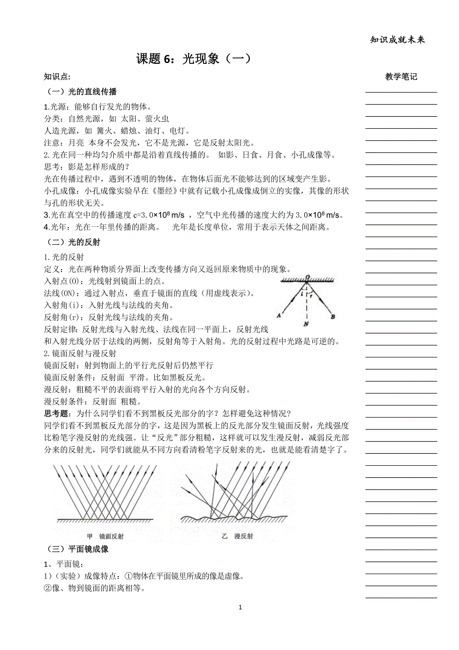 6、光现象（一）_第1页