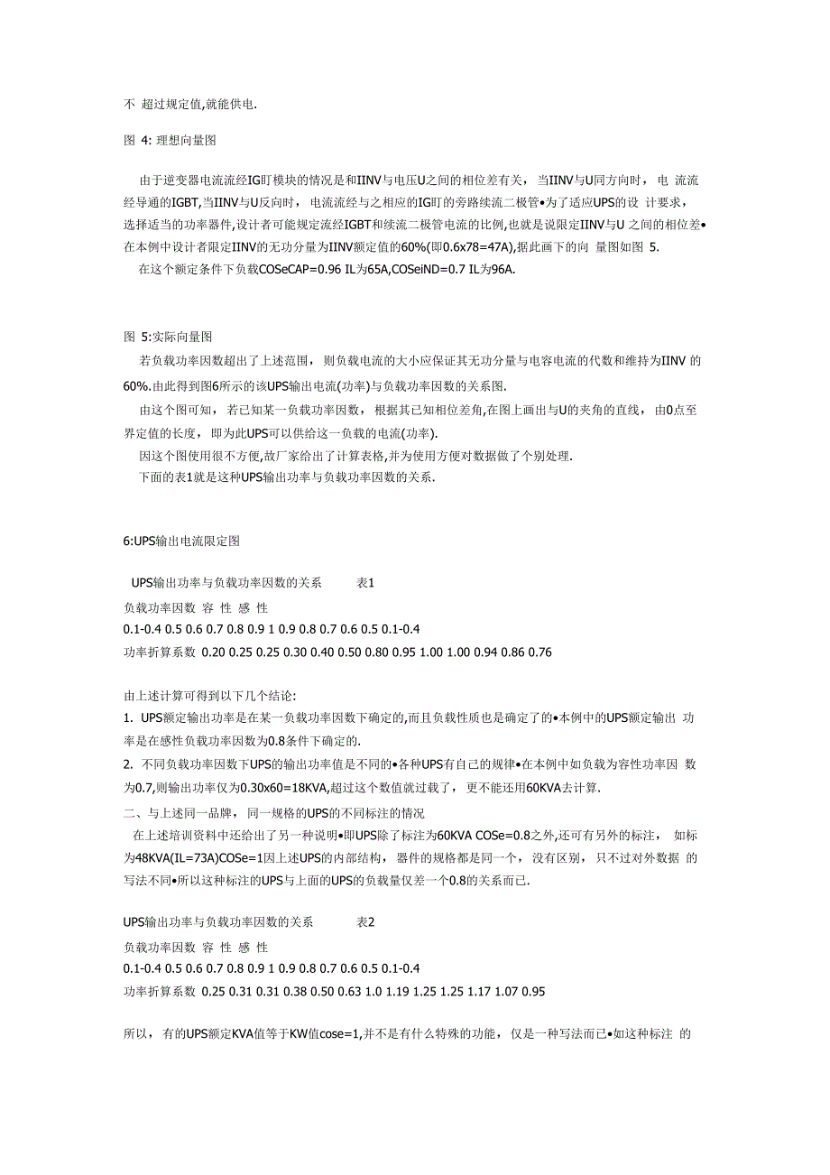 UPS的额定输出功率与负载功率因数_第2页