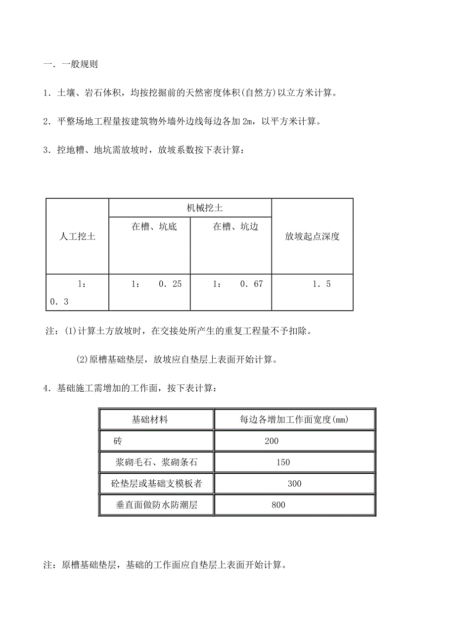 建筑工程说明及计算规则_第4页