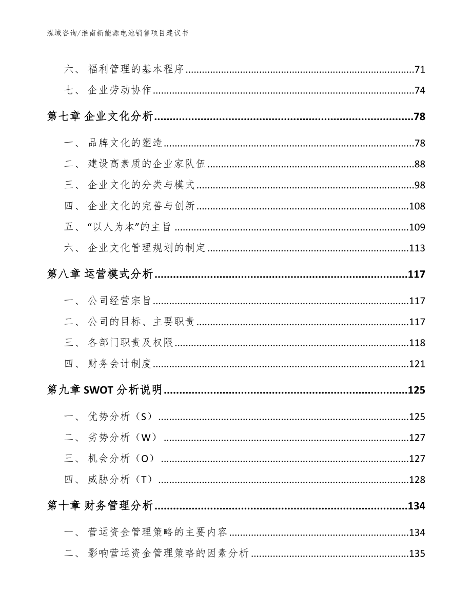 淮南新能源电池销售项目建议书模板_第3页
