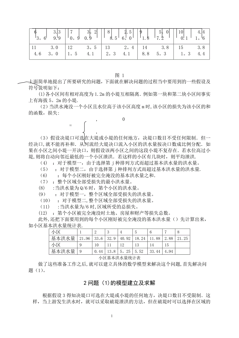 泄洪方案数学模型_第2页