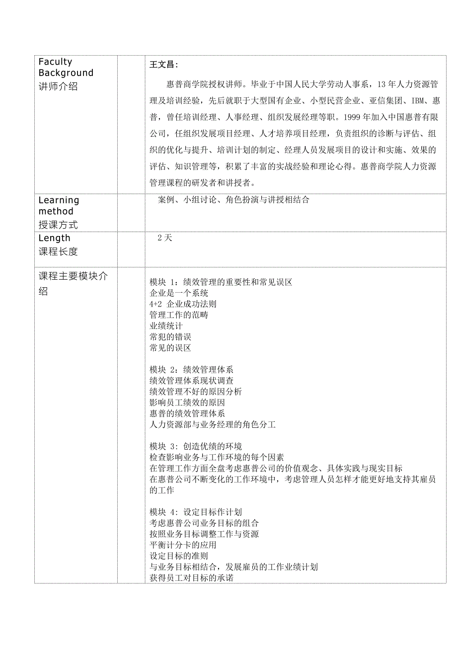 【经典管理资料】建立高绩效文化的公司――惠普的业绩管理_第2页