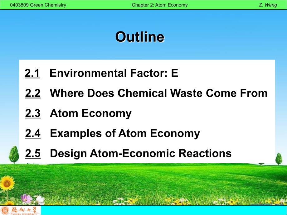 绿色化学教材课件Ch2_第2页