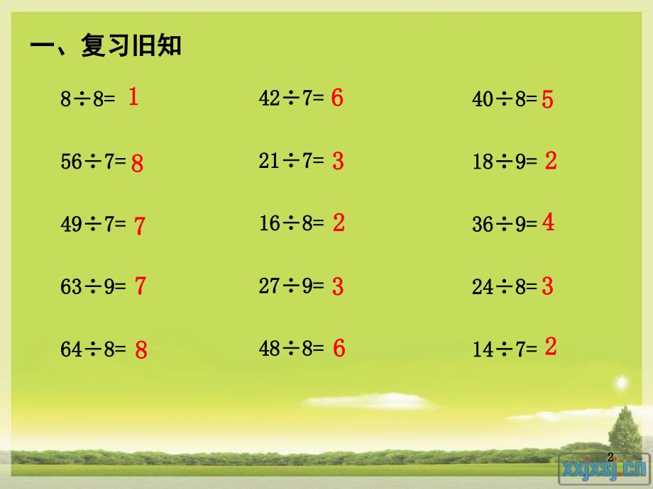 表内除法二解决问题课堂PPT_第2页