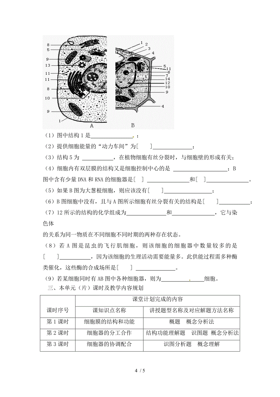 细胞的基本结构讲稿_第4页