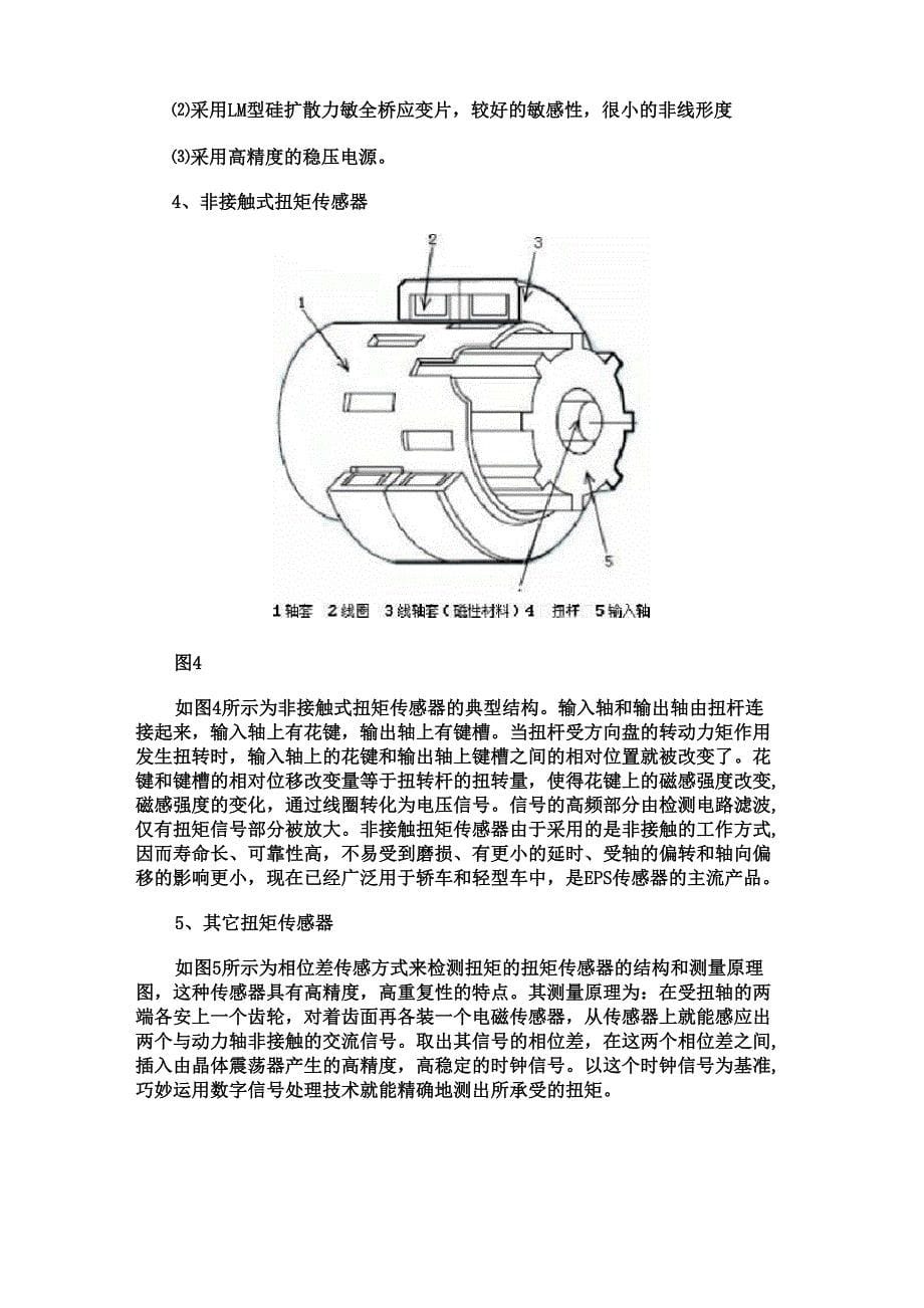 汽车电动助力转向系统EPS原理详解_第5页