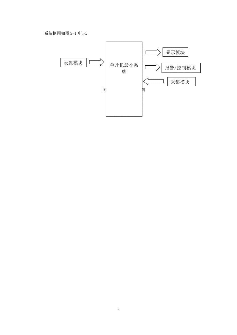 基于单片机的数字温度控制系统设计_第5页