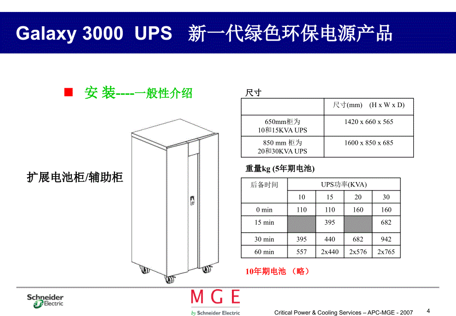 Galaxy3000系列UPS课件_第4页