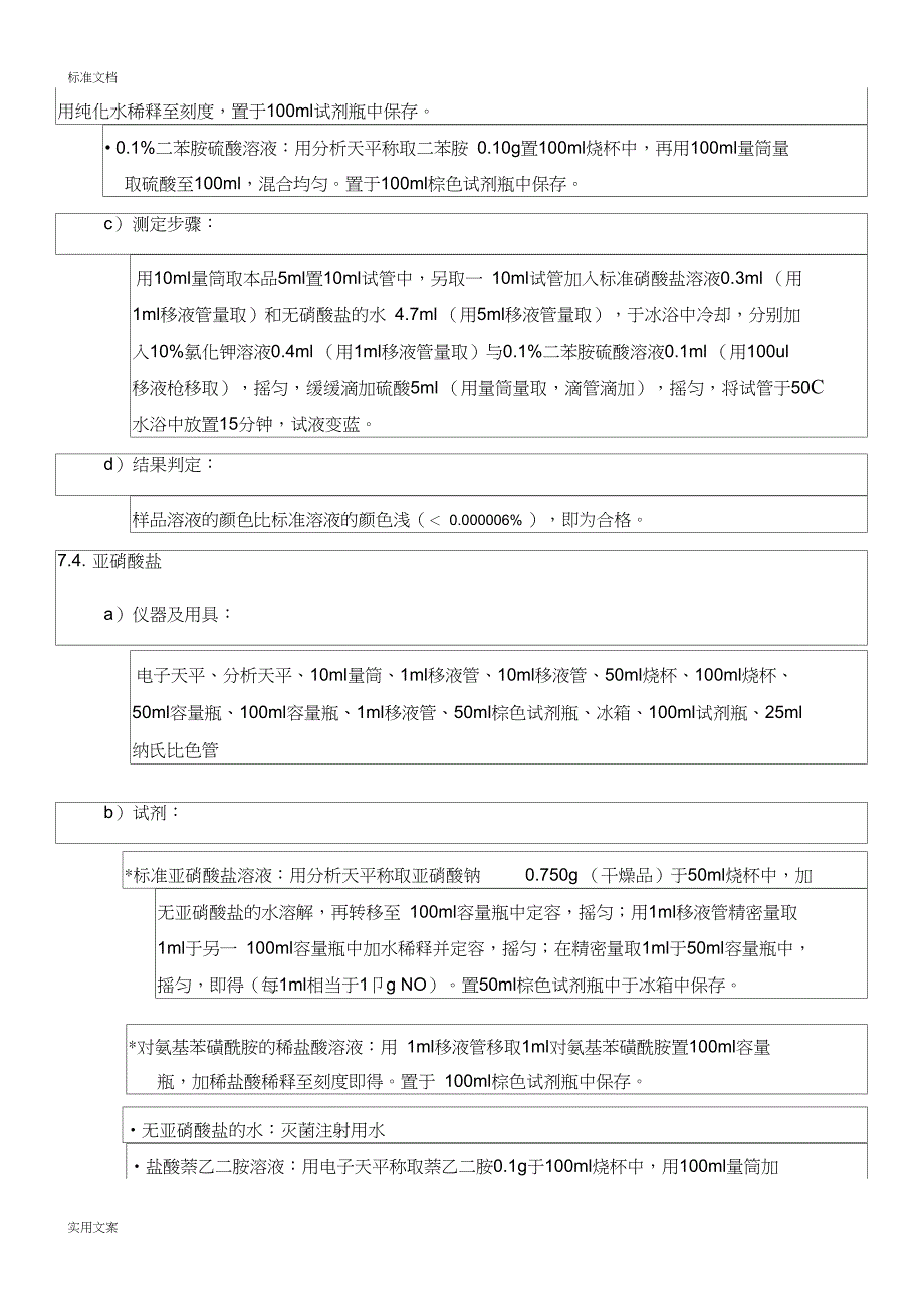 纯化水检验操作规程_第3页