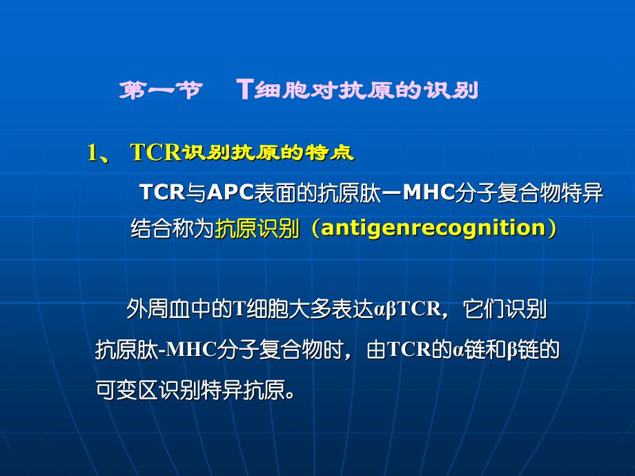 T淋巴细胞对抗原的识别及应答文档资料_第4页