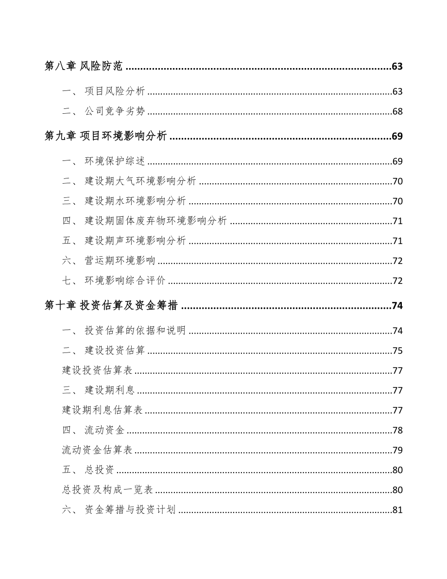 海南关于成立碳基复合材料公司可行性研究报告(DOC 75页)_第4页