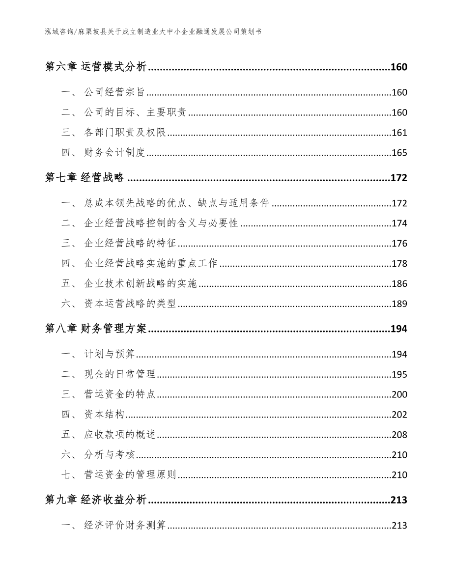 麻栗坡县关于成立制造业大中小企业融通发展公司策划书（范文）_第4页