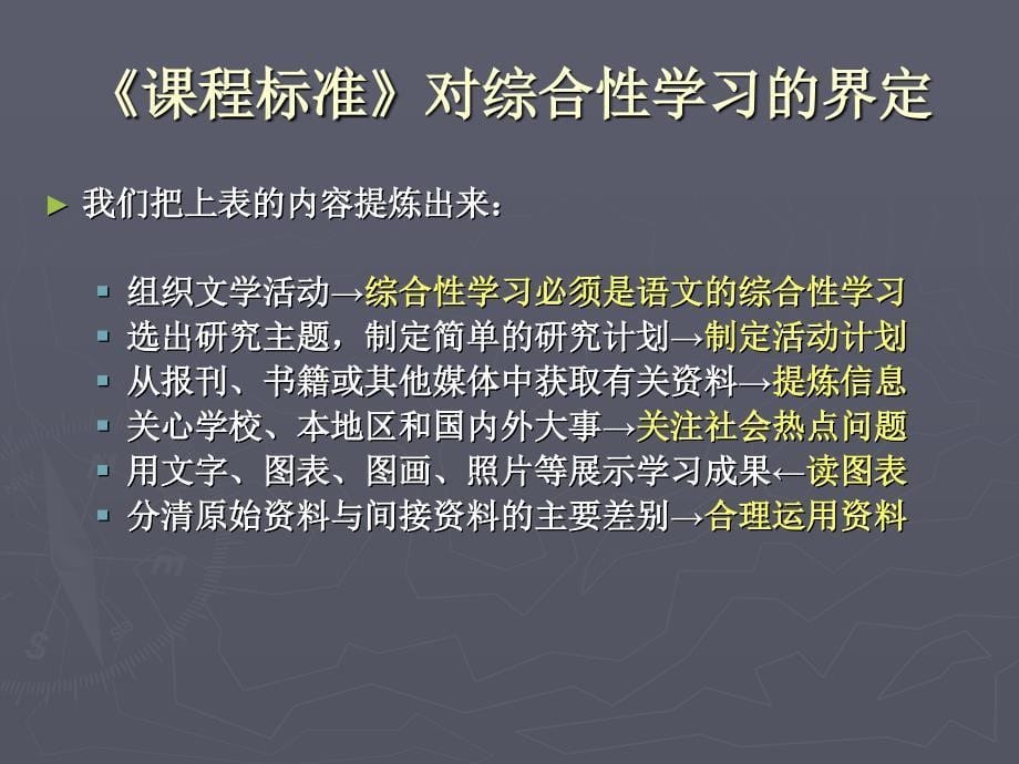 张静中学语文中考总复习之综合性学习的复习_第5页