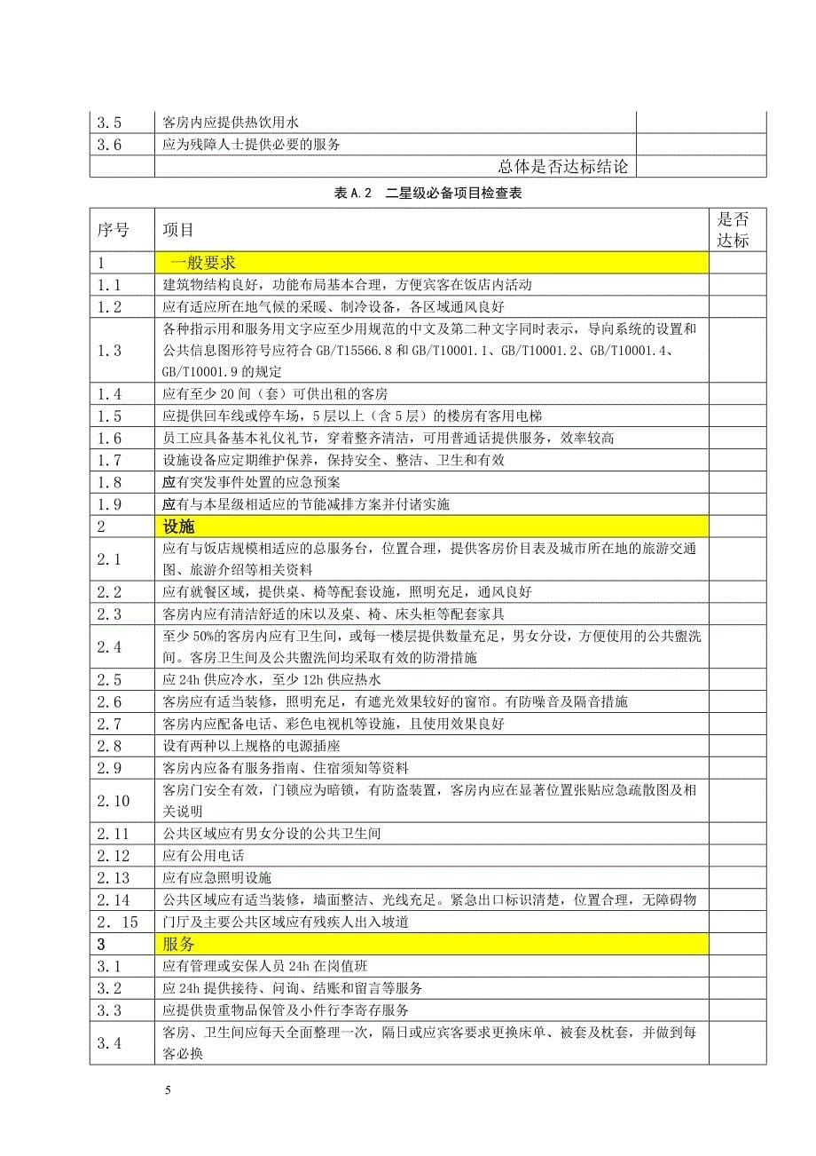 《旅游饭店星级的划分与评定》_第5页