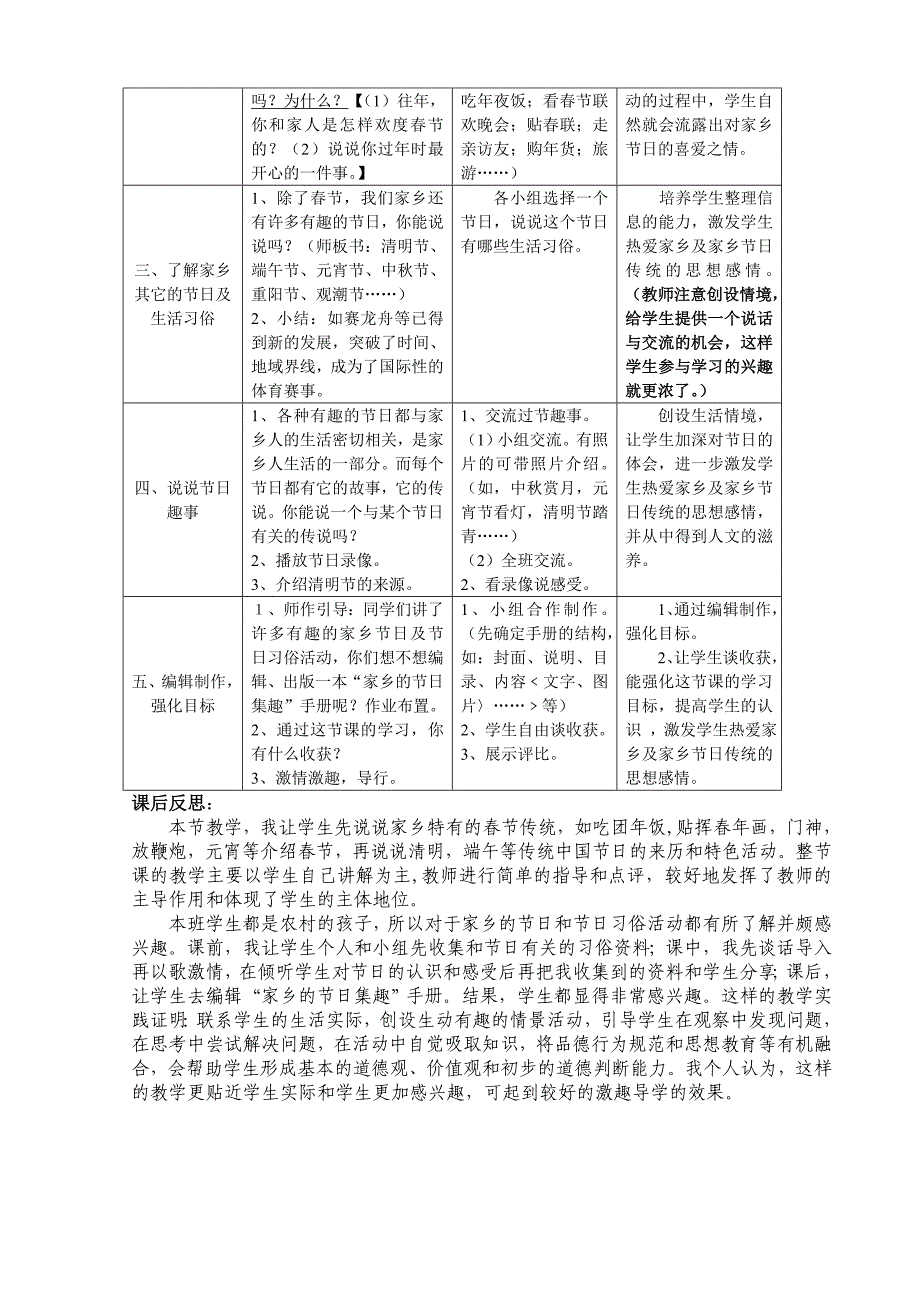 《快乐的节日生活》教学案例（李翠萍）_第3页