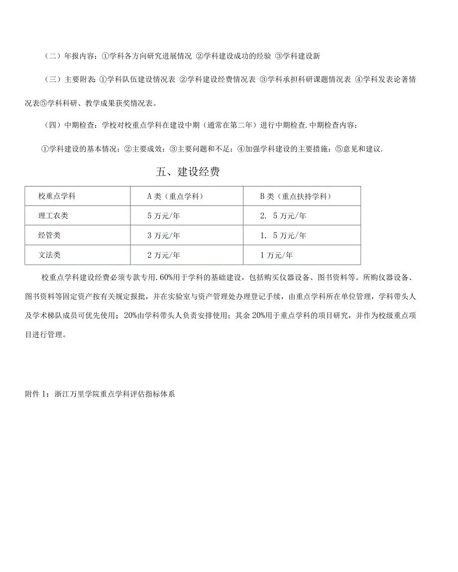 浙江万里学院重点学科建设管理办法.docx_第2页