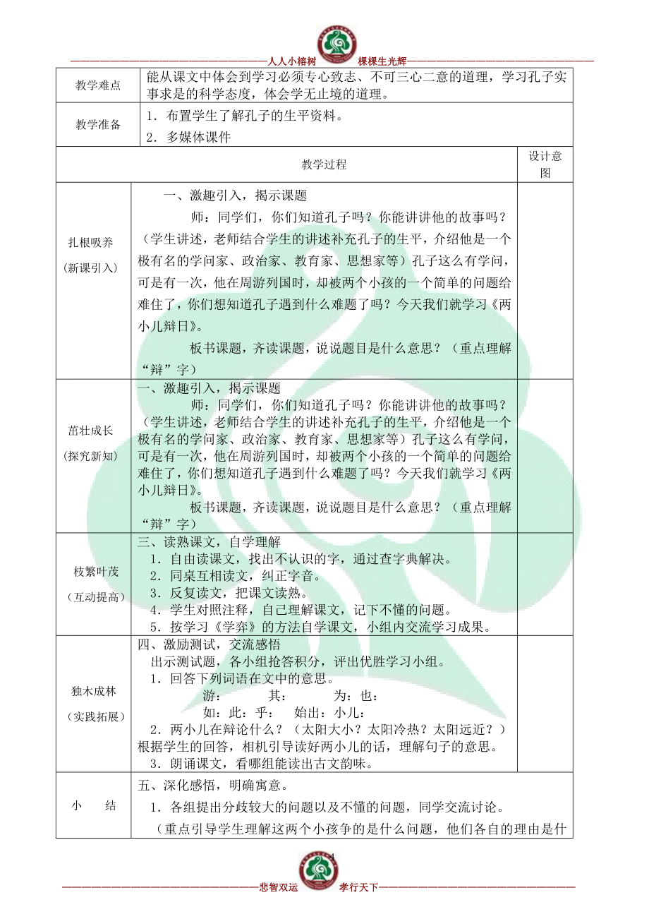 小学六年级124课堂教案材料_第4页