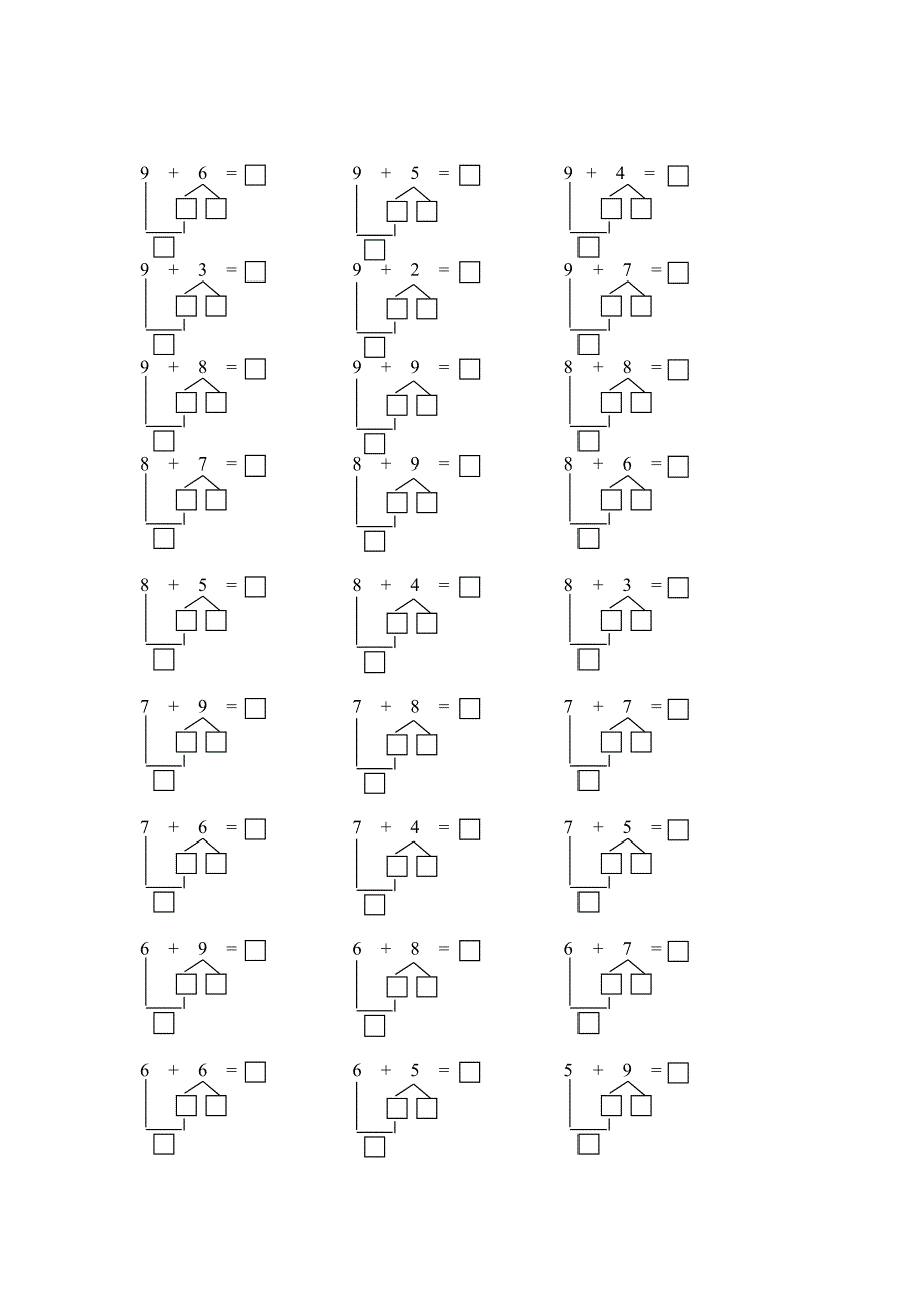 凑十法练习题全部.doc_第1页