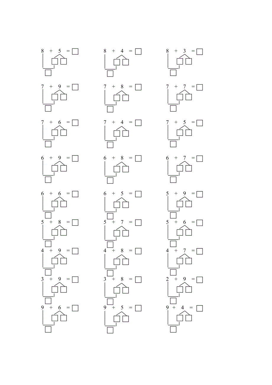 凑十法练习题全部.doc_第4页